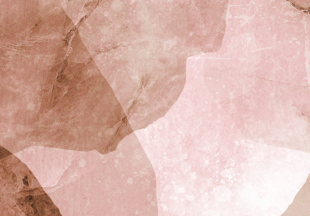 Fototapetes ar terrazzo rakstu (rozā krāsā) - 142344 G-ART