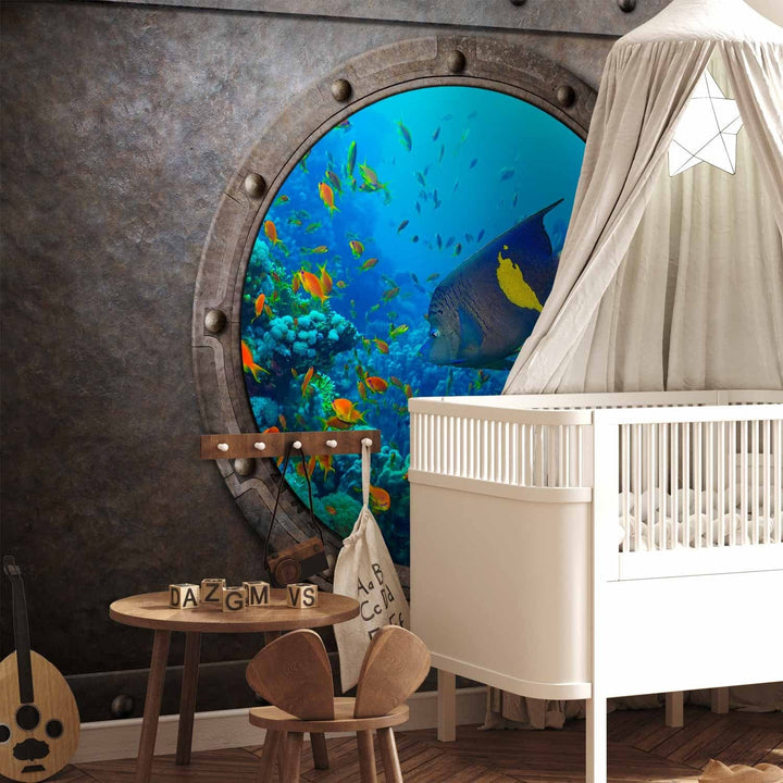 Fototapetes ar zemūdens dzīvi - Zemūdenes iluminators - 60002  G-ART