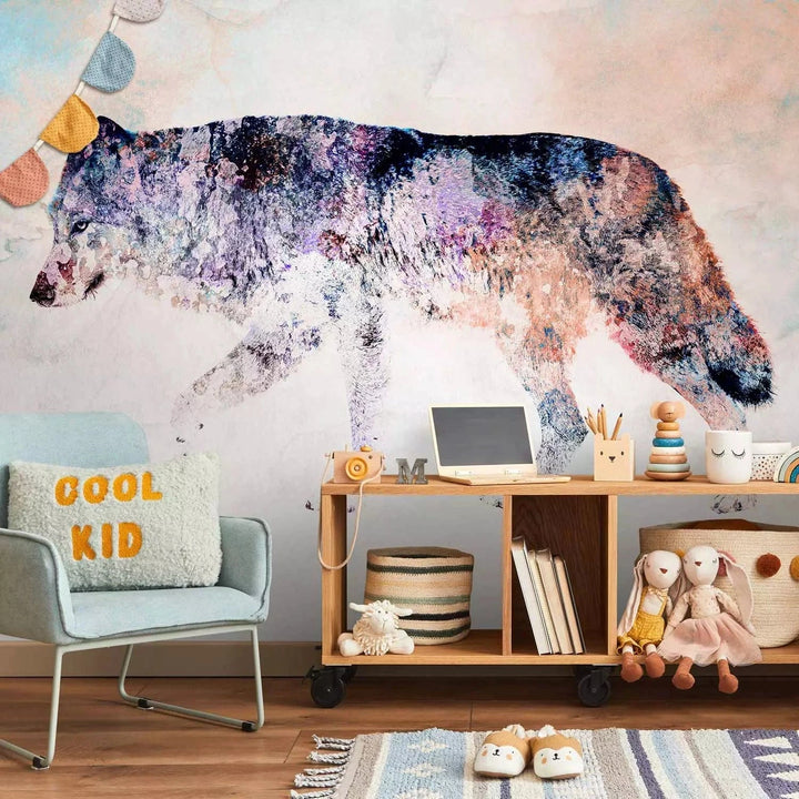 Fototapetes bērnistabai - Vientuļais Vilks - uz pasūtījumu G-ART