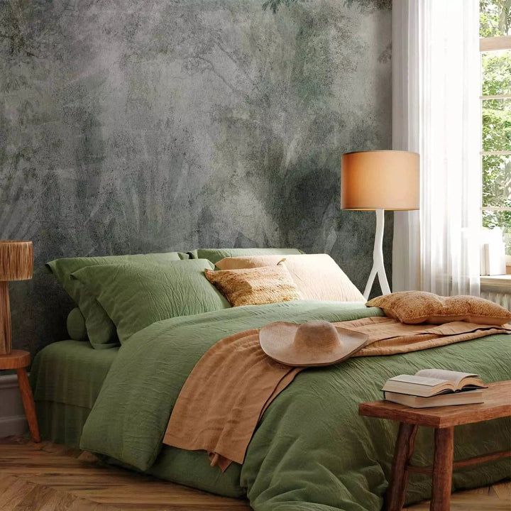 Fototapetes - Daba tumšos zaļos toņos - uz pasūtījumu G-ART