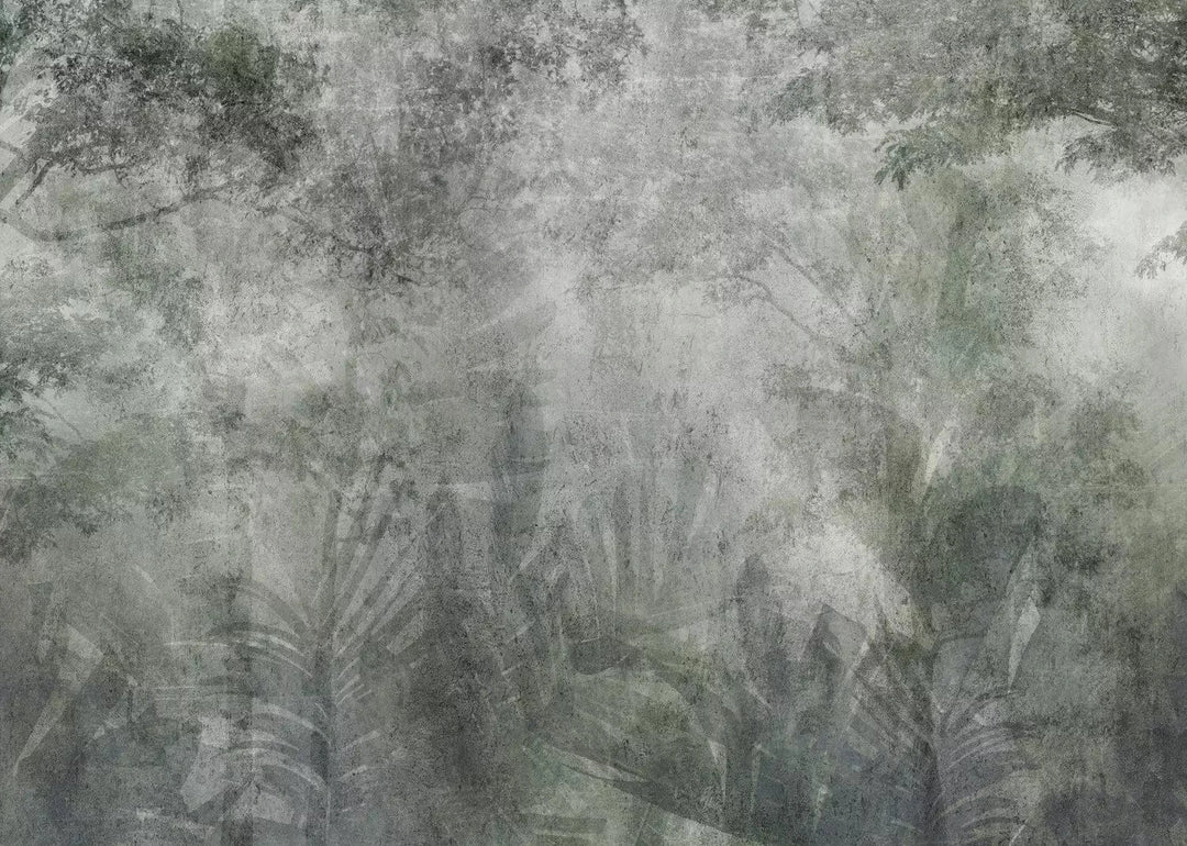 Fototapetes - Daba tumšos zaļos toņos - uz pasūtījumu G-ART