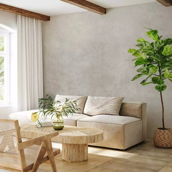 Fototapetes, vienkrāsainas - delikāta tekstūra rozā toņos - pasūtīt G-ART