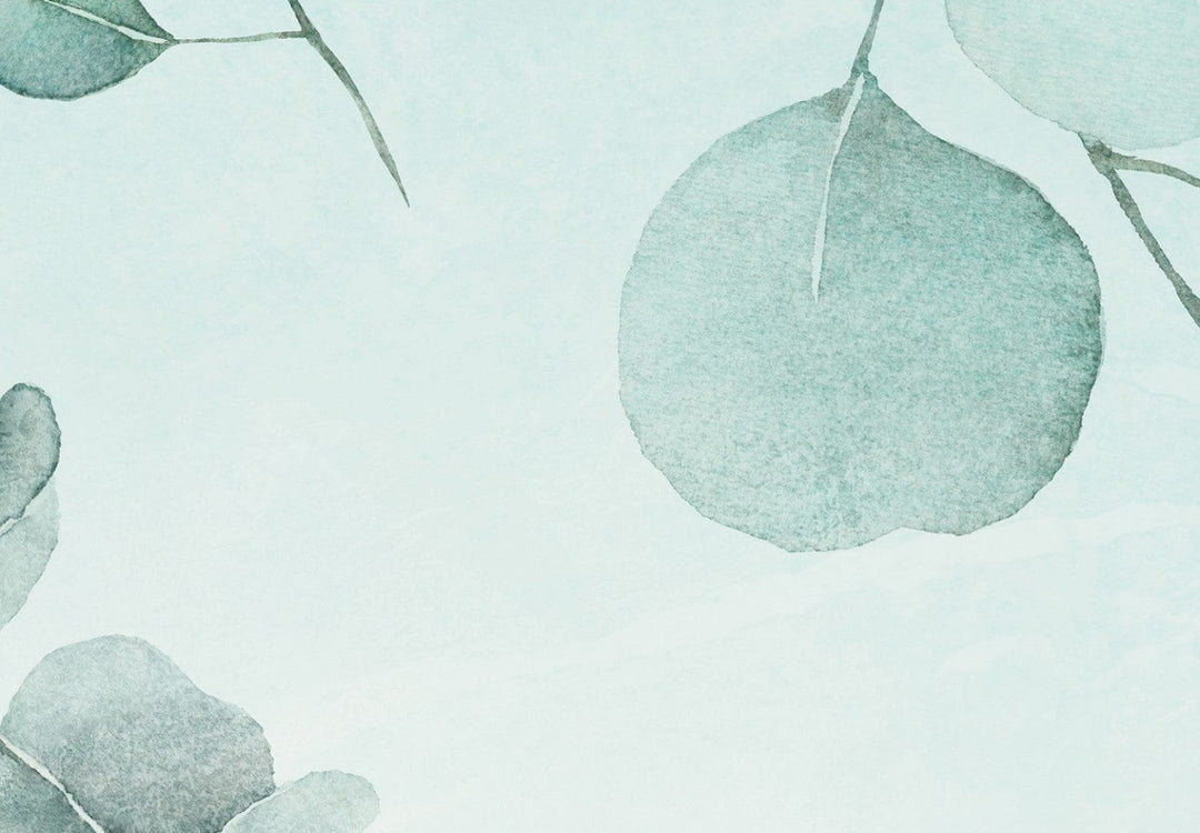 Fototapetes - Eikalipta lapas zilos toņos - 138567 G-ART