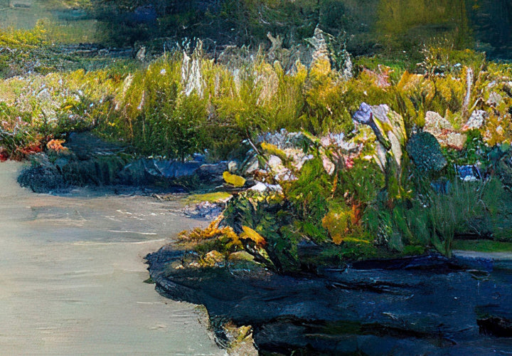 Fototapetes - Gleznota ainava Monē stilā - 151024 G-ART