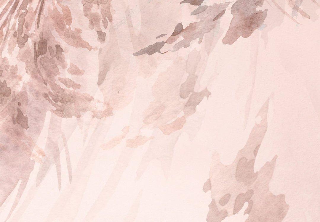 Fototapetes guļamistabai ar dabisku rakstu rozā krāsā - 143841 G-ART