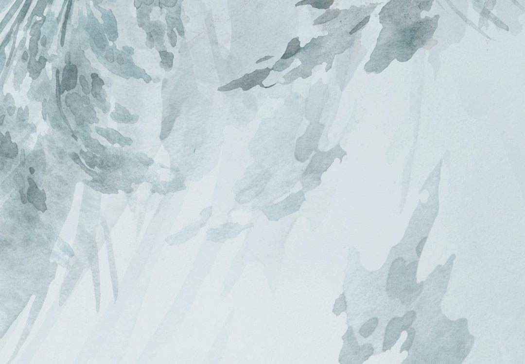 Fototapetes guļamistabai ar dabisku rakstu zilos toņos - 143842 G-ART