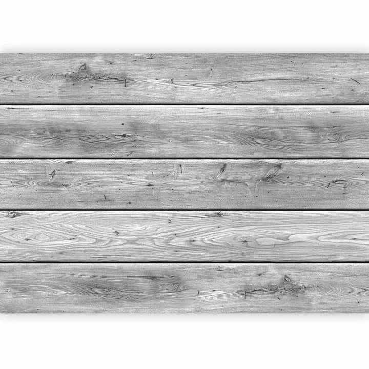 Fototapetes ar koka imitāciju pelēkā krāsā - uz pasūtījumu G-ART