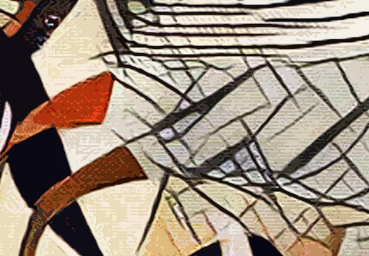 Fototapetes mūzikas istabām - Kompozīcija Vasilija Kandinska stilā G-ART