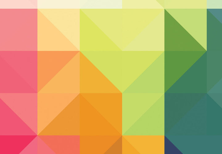 Fototapetes jaunietim - Krāsaina ģeometrija, 142630 G-ART