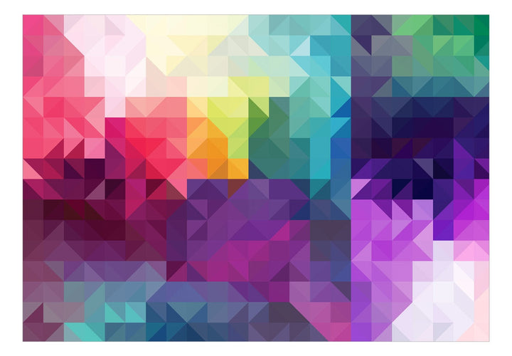 Fototapetes jaunietim - Krāsaina ģeometrija, 142630 G-ART