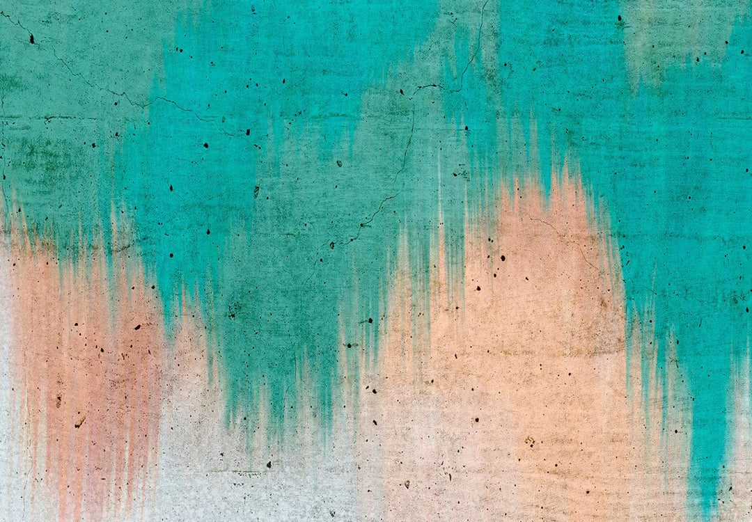 Fototapetes - Krāsaina kompozīcija, kurā attēloti viļņi - 138462 G-ART