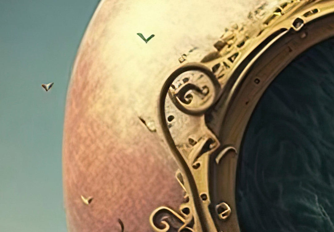 Fototapetes - Kuģis sirdī - sirreāla ainava Dalī stilā - 151023 G-ART