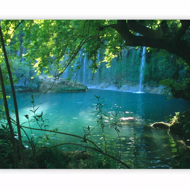 Fototapetes ar vienu no Antālijas ūdenskritumiem - labāka izvēle G-ART