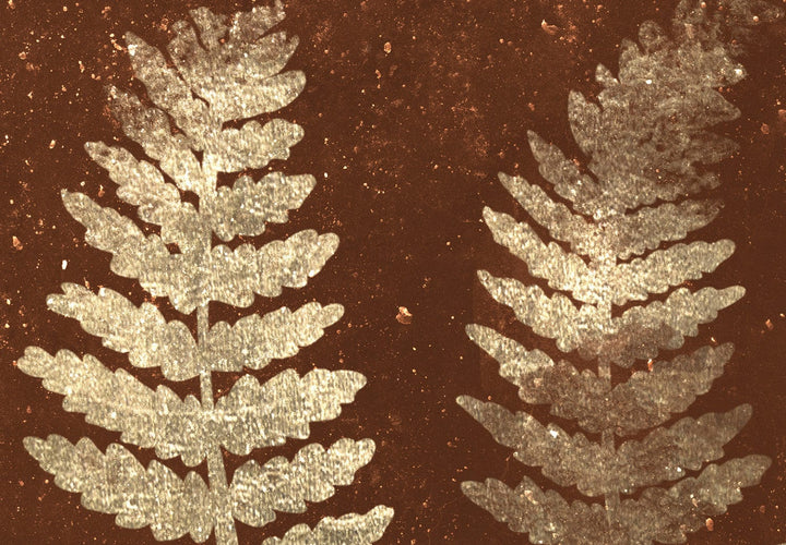 Fototapetes - Maģiskā nakts (sarkanbrūns fons) - 146337 G-ART