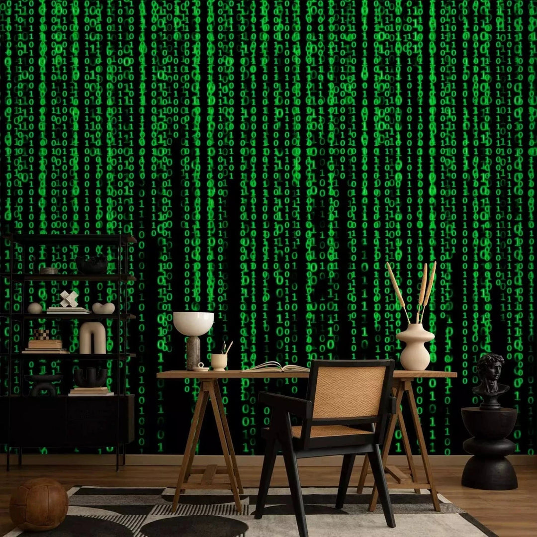 Fototapetes - Matrix - zaļā krāsā G-ART