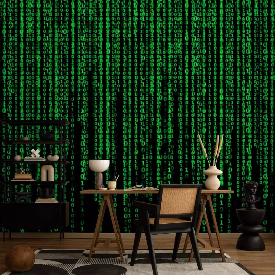 Fototapetes - Matrix - zaļā krāsā G-ART