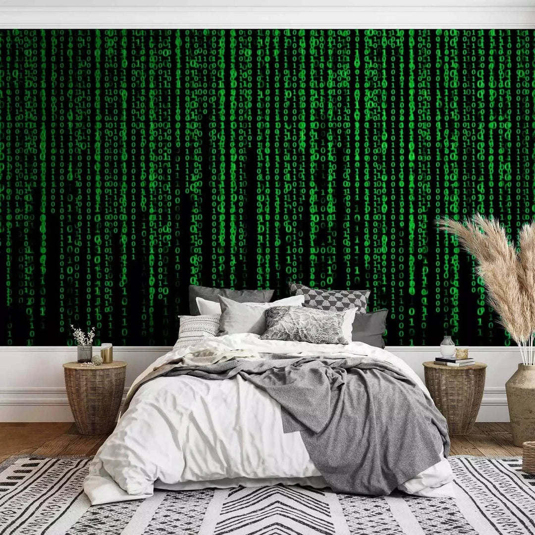 Fototapetes - Matrix - zaļā krāsā G-ART