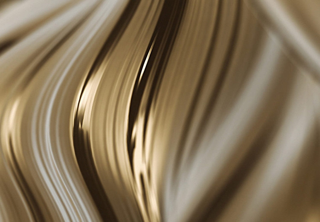 Fototapetes - Mūsdienīga abstrakcija ar spīdīgiem viļņiem - 137471 G-ART