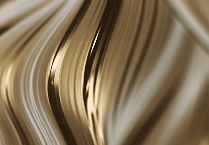 Fototapetes - Mūsdienīga abstrakcija ar spīdīgiem viļņiem - 137471 G-ART