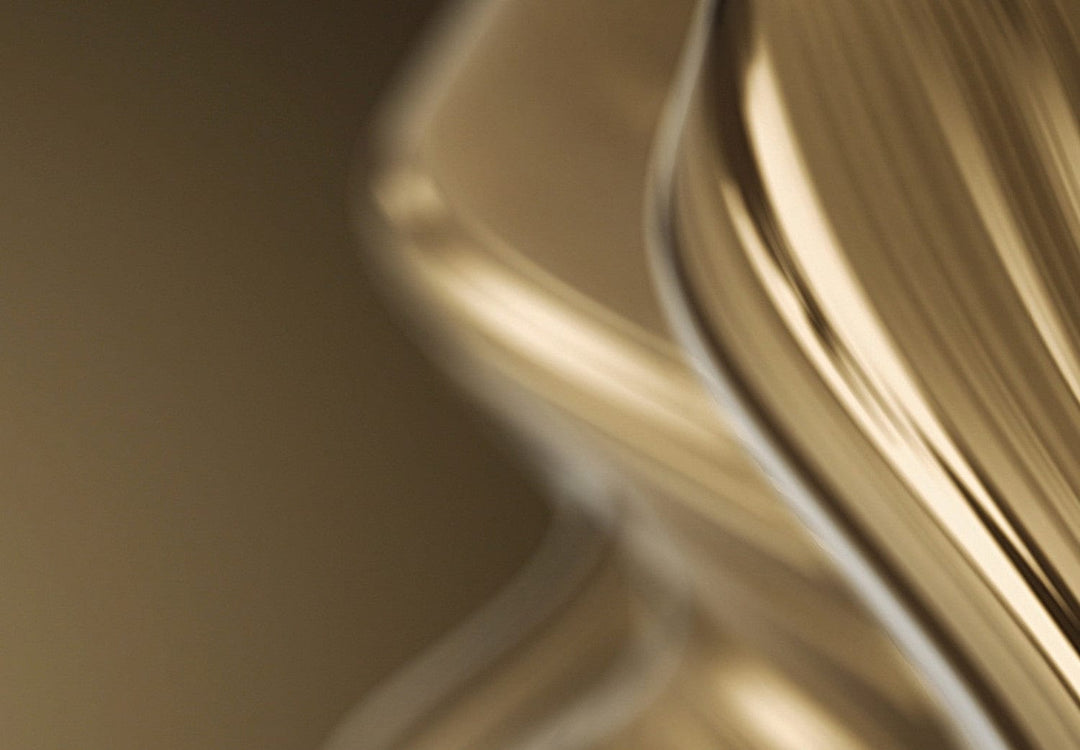 Fototapetes - Mūsdienīga abstrakcija ar spīdīgiem viļņiem - 137471 G-ART