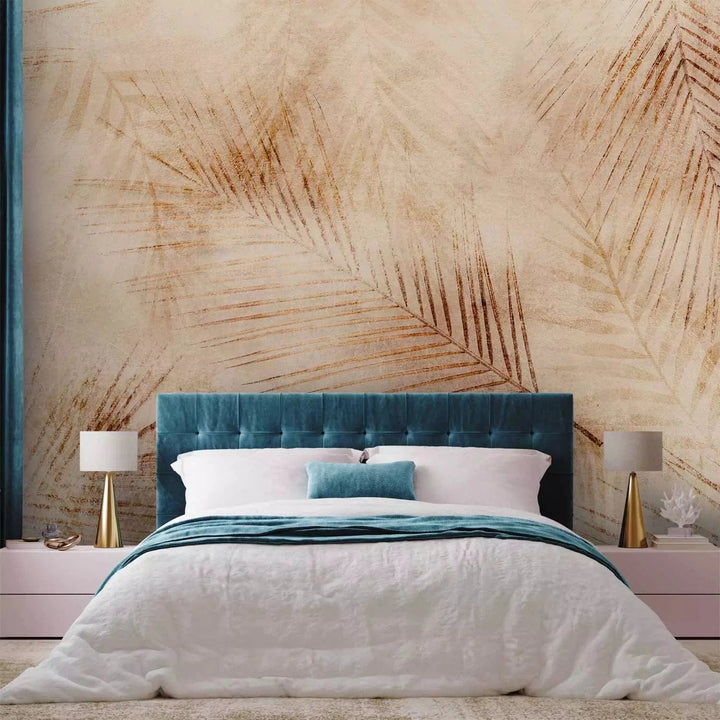 Fototapetes ar tropiskam lapām - Tuksneša suvenīrs (otrais variants) G-ART