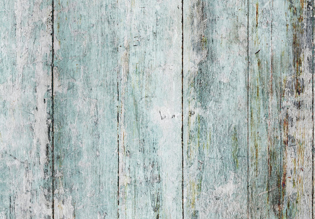 Fototapetes zilos toņos - Raksts ar koka tekstūru, 138276 G-ART