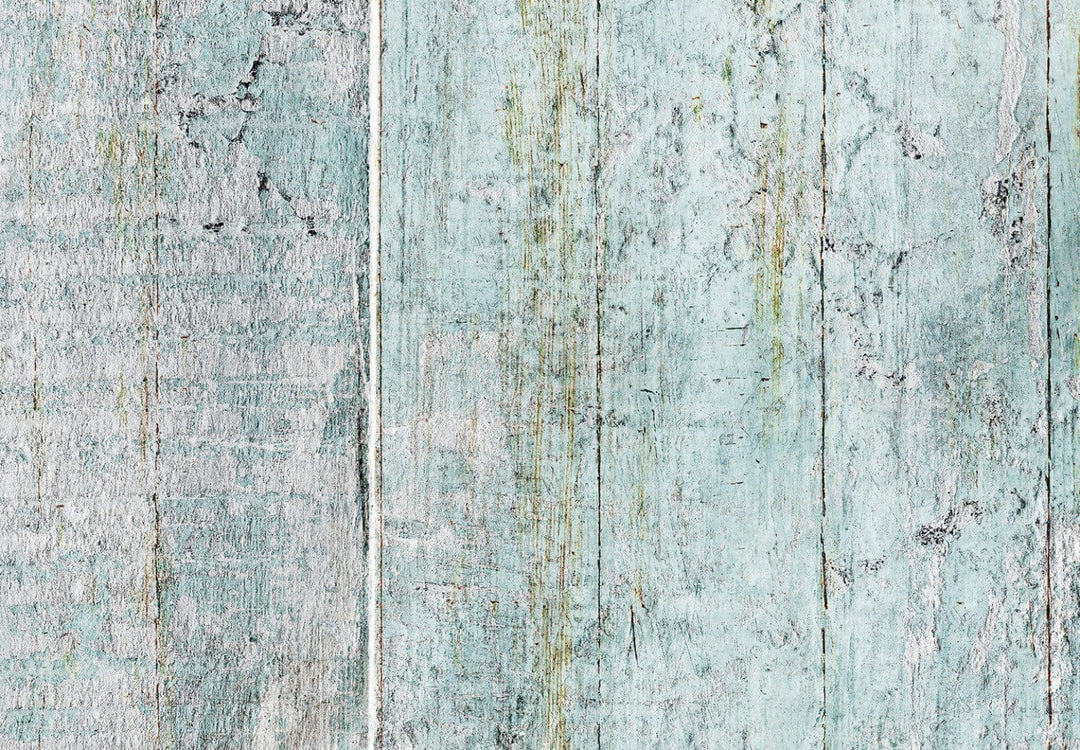 Fototapetes zilos toņos - Raksts ar koka tekstūru, 138276 G-ART