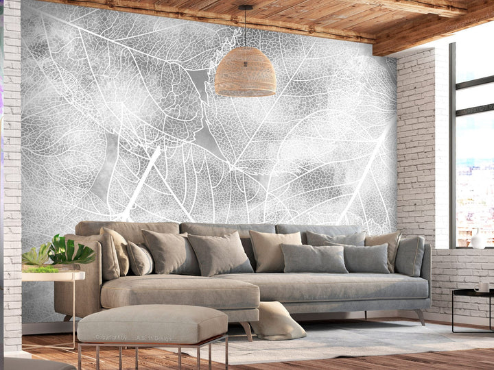 Fototapetes - Rudens daba pelēkos toņos - 138619 G-ART