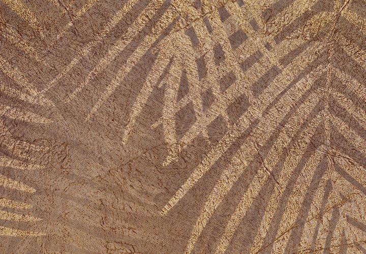 Fototapetes - Saulainās lapas brūnā krāsā - 142378 G-ART
