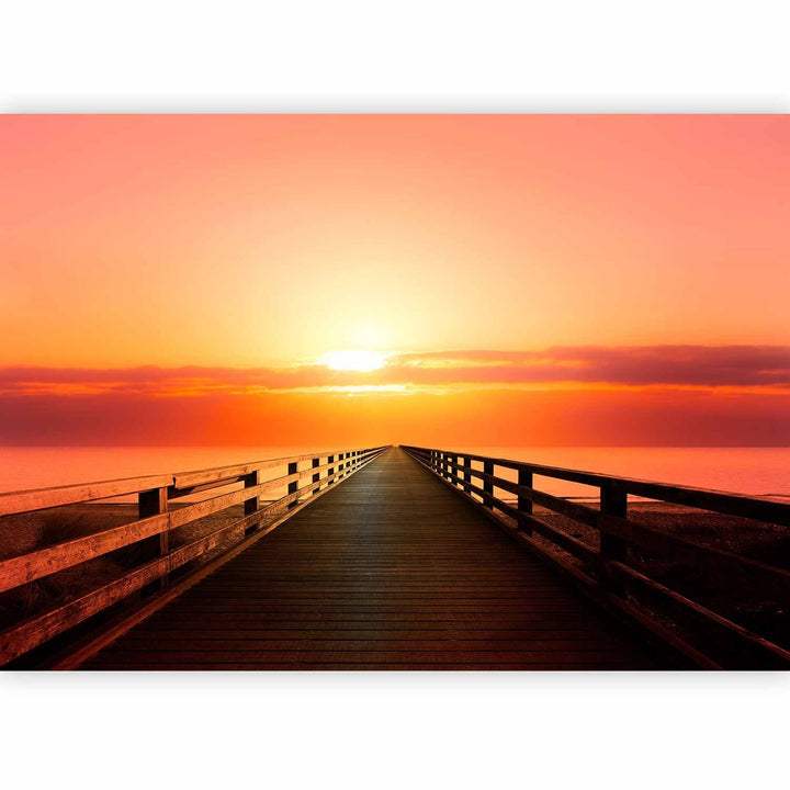 Fototapetes mierīgai guļamistabai - Saulrieta ceremonija, 66222  G-ART