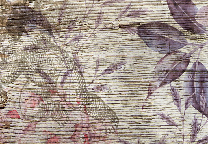 Fototapetes - Skaista kompozīcija ar ziediem vintāžās stilā - 138453 G-ART