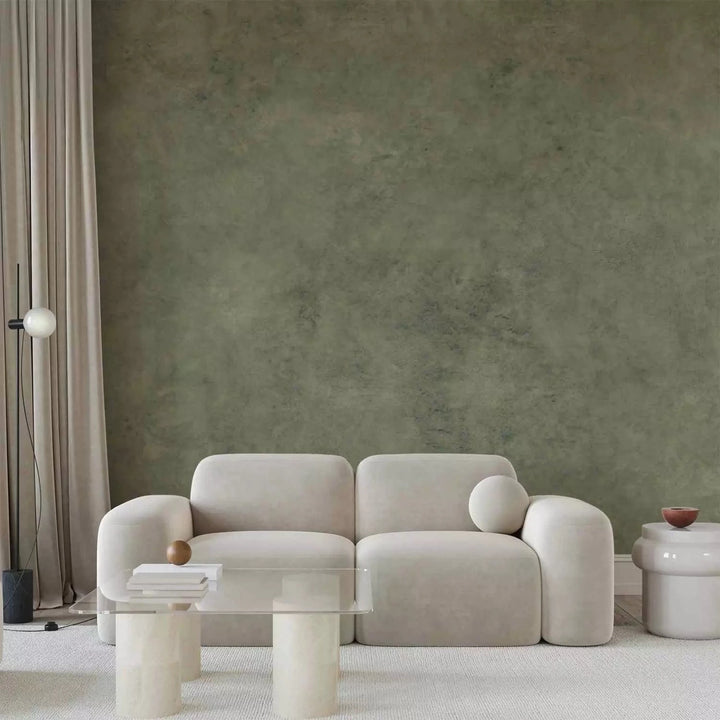 Fototapetes - smalka tekstūra zaļā krāsā, iedvesmota no dabas G-ART