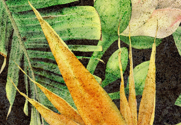 Fototapetes guļamistabai tropu stilā - Krāsaina eksotika - 143192 G-ART