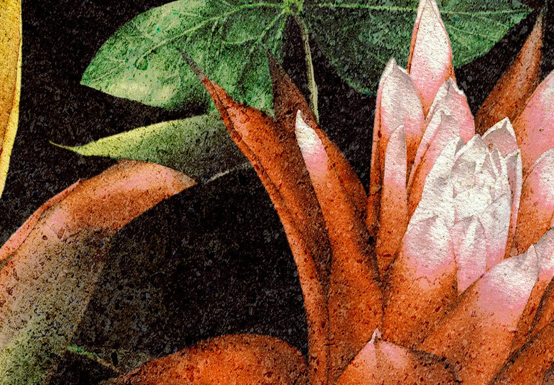 Fototapetes guļamistabai tropu stilā - Krāsaina eksotika - 143192 G-ART