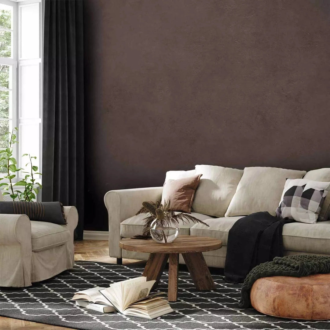 Fototapetes - Tumšā šokolāde - tumšos brūnos toņos - interjerā G-ART