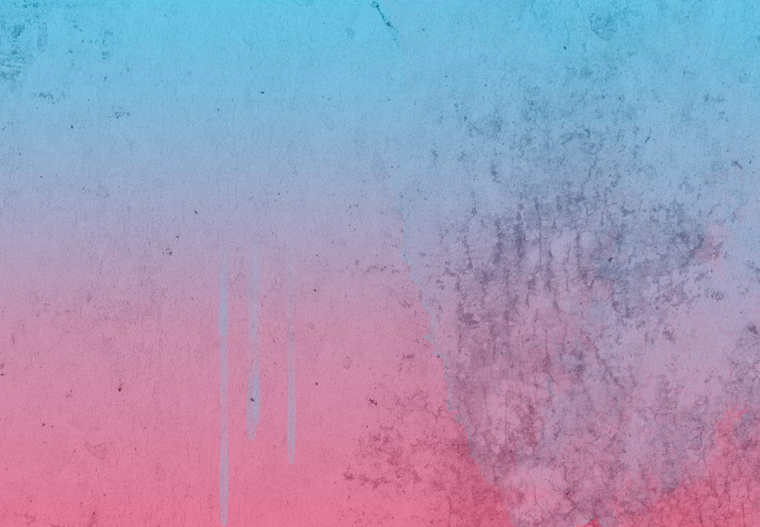 Fototapetes ar gradientu no oranžas uz zilu krāsu - 142672 G-ART