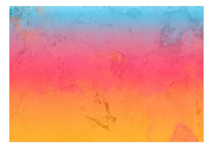 Fototapetes ar gradientu no oranžas uz zilu krāsu - 142672 G-ART