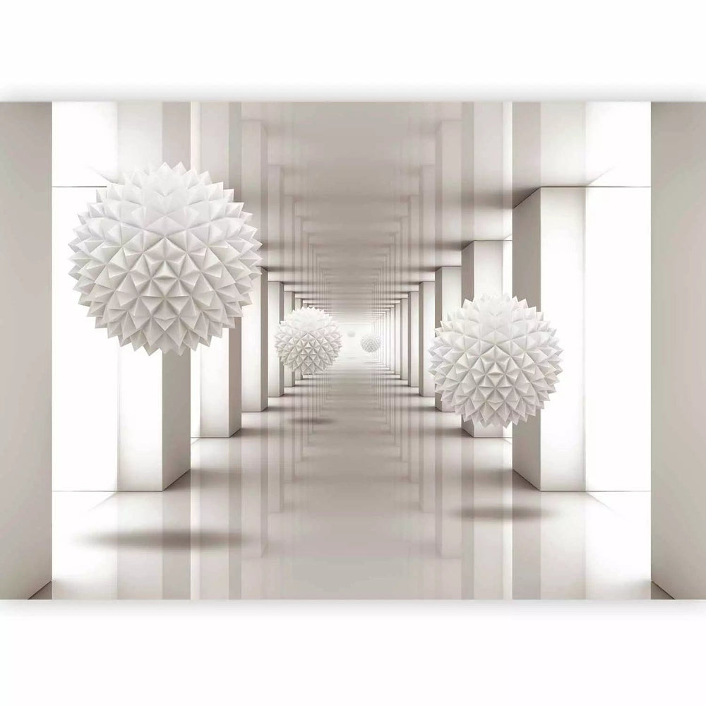 Fototapetes 3d bēšā krāsā - Vārti uz nākotni, 61873  G-ART