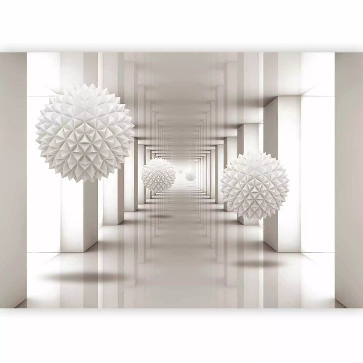 Fototapetes 3d bēšā krāsā - Vārti uz nākotni, 61873  G-ART