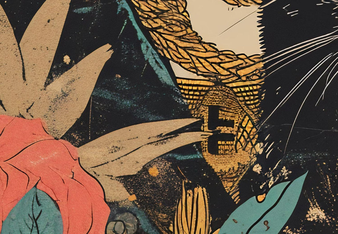 Frida Kalo - mākslinieces portrets, japāņu stilā, 152206, lielformāta G-ART