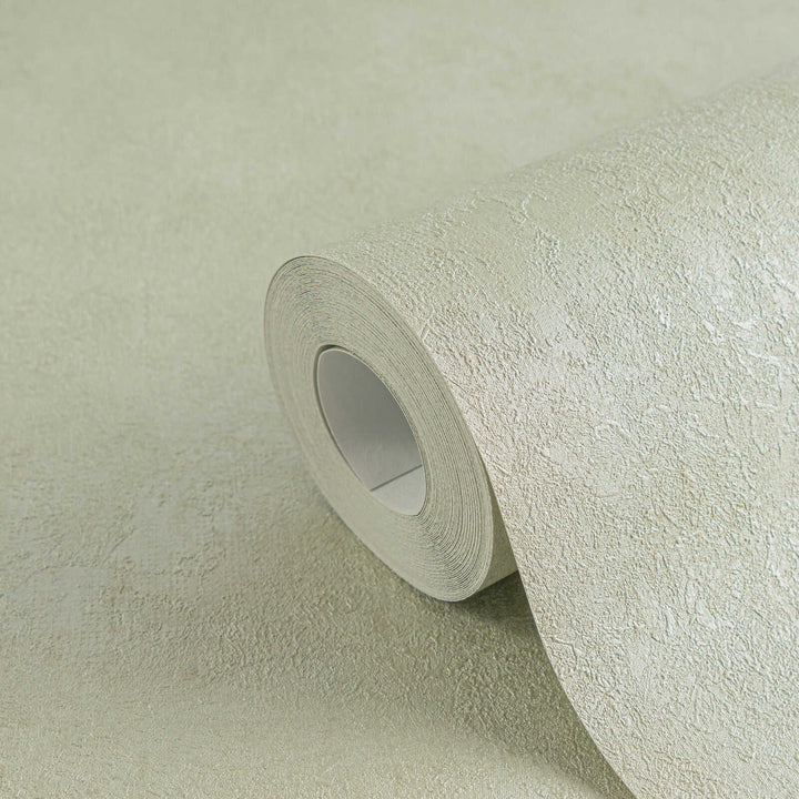 Gaišas tapetes ar smalku faktūru, nedaudz spīdīgas - Zaļā - 782271 AS Creation