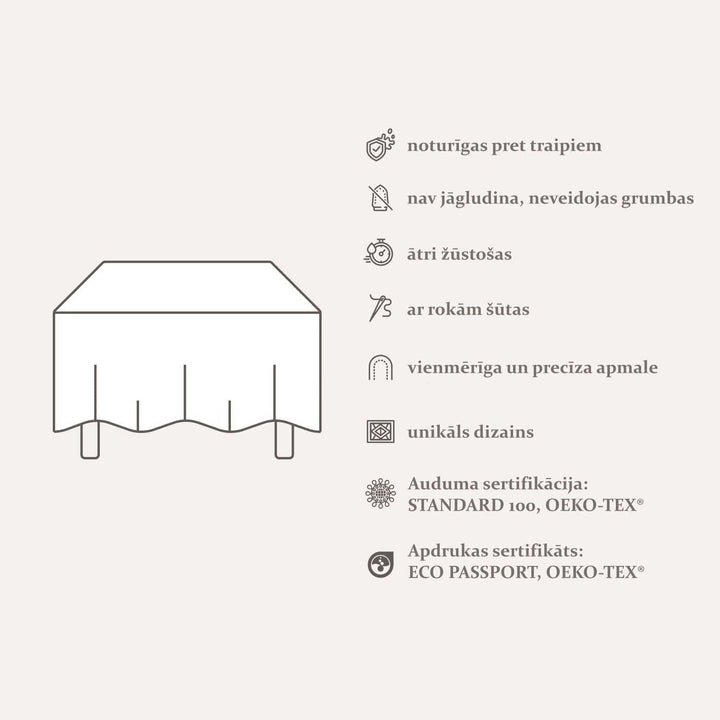 Galdauts - Eksotiska kompozīcija ar zeltainām monteras lapām G-ART