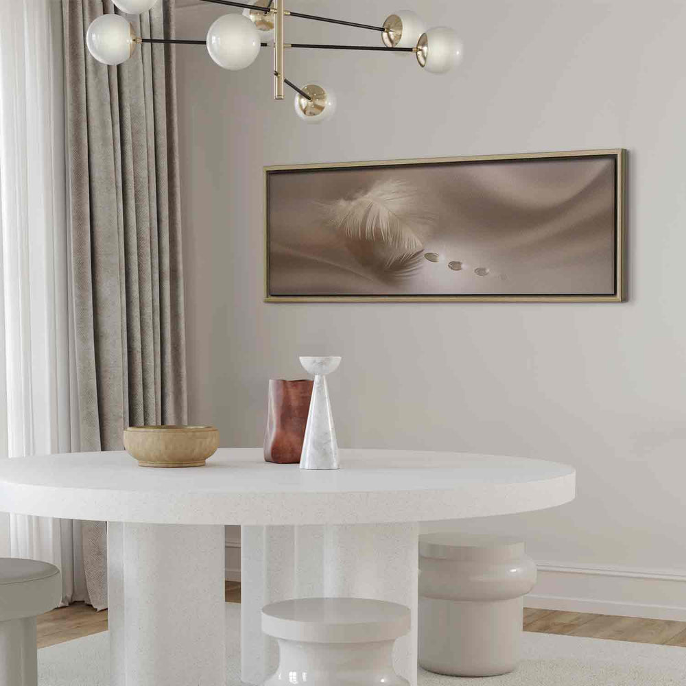 Glezna koka rāmī - Maiga spalviņa - pirkt gleznas Tapetenshop.lv G ART