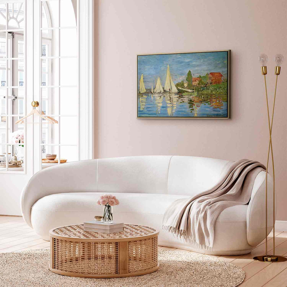 Glezna koka rāmī - Reprodukcija- Regate Argenteuil G ART