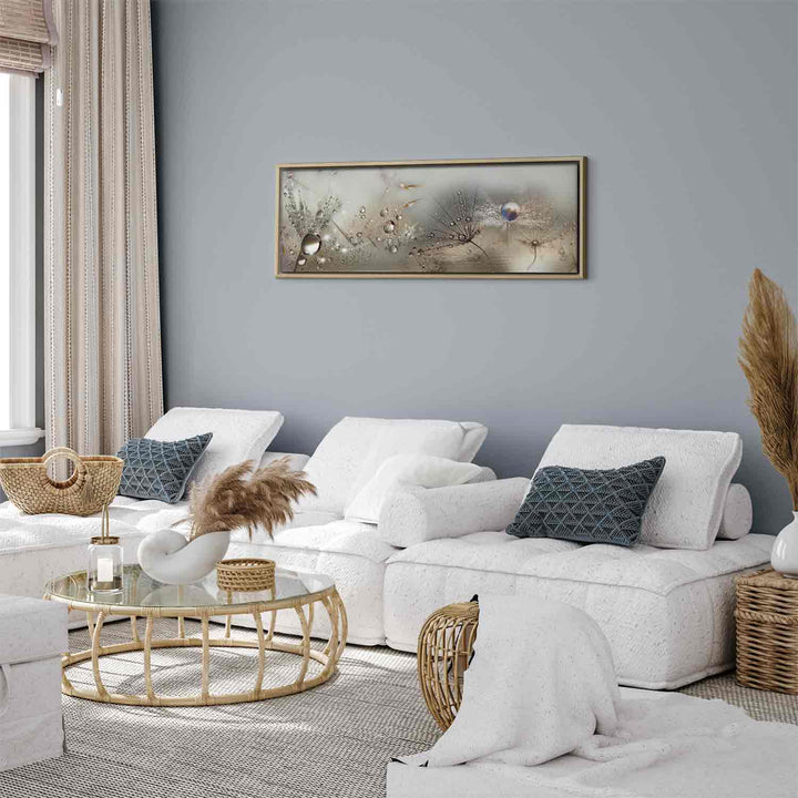 Foto glezna koka rāmī - Rīta dziesma - uz audekla G ART