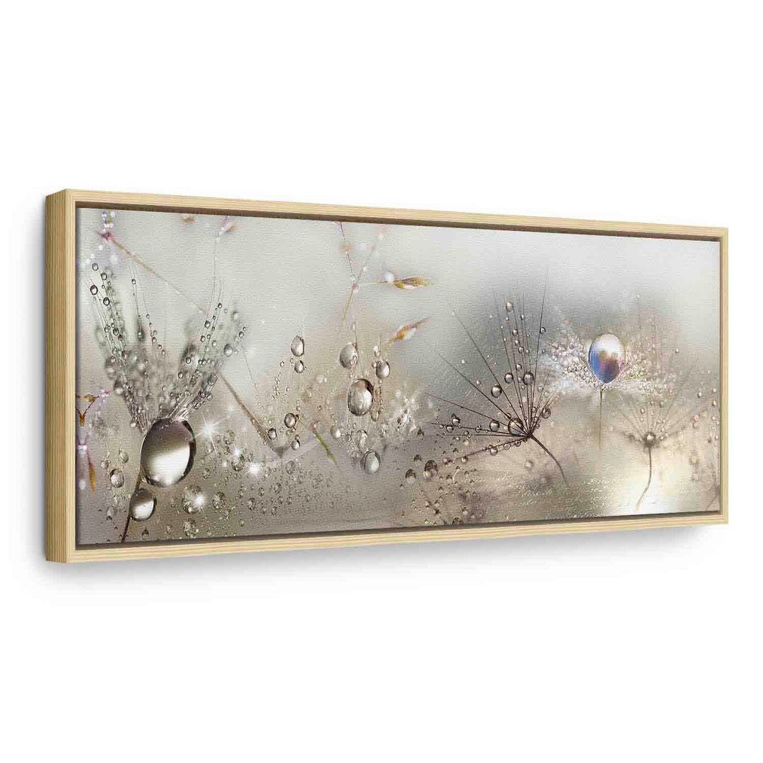 Foto glezna koka rāmī - Rīta dziesma - uz audekla G ART