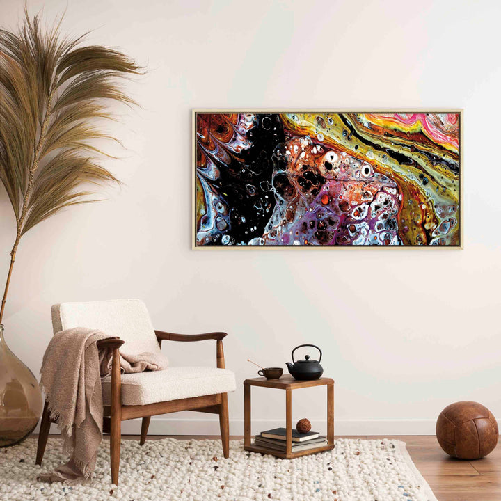 Glezna koka rāmī - Sintēze - nopirkt gleznu ar abstrakciju G ART