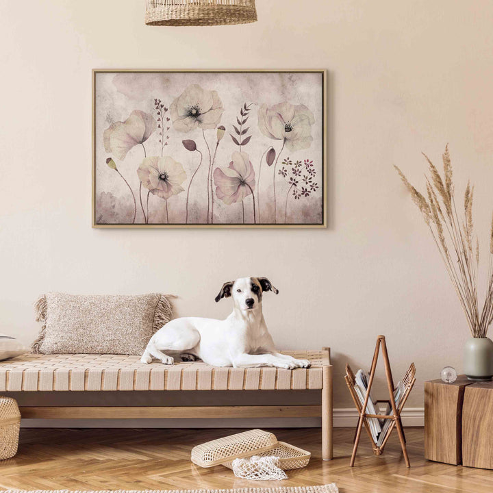 Glezna koka rāmī - Ziedošs mirklis - viesistsbai G ART