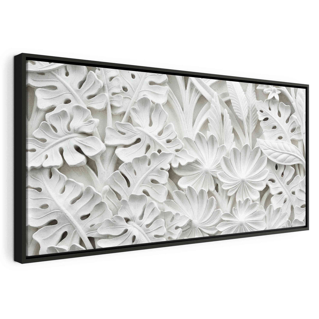 Glezna melnā koka rāmī - Alabastra dārzs - nopirkt G ART