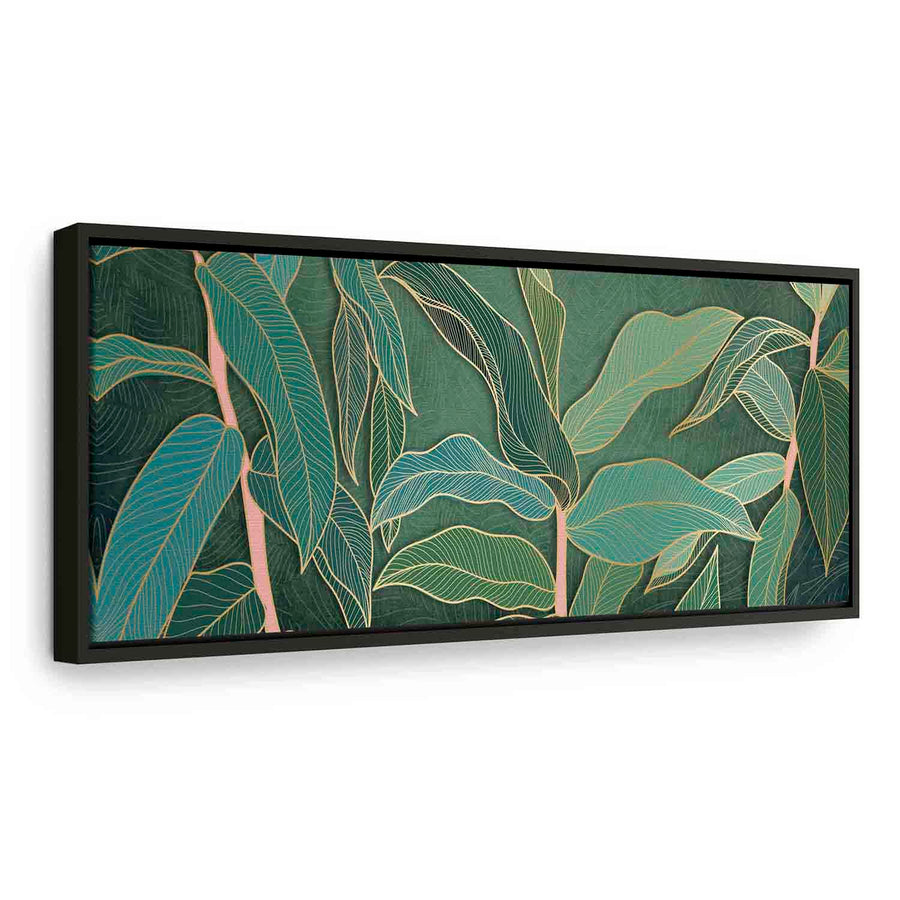 Glezna melnā koka rāmī - Eksotiski skati- izvelēties izmēru G ART